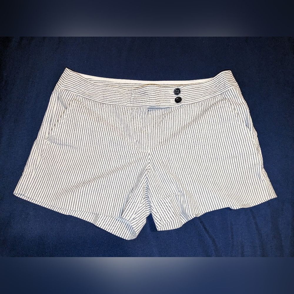 J Crew Seersucker Shorts 4